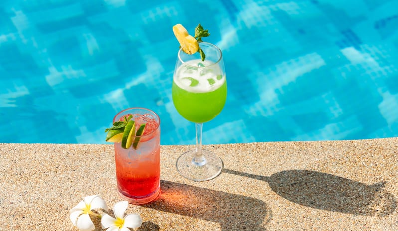 Food Beverage Fun Pool Bar Cocktail